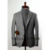 Nieuw heren visgraatjack V-hals Single-breasted Business Casual Koreaanse herfstkleding Best verkocht voor herenkleding