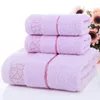 Towel Geometric Towels Set Comfortable Cotton Bath Thick Shower Bathroom Home Spa Face For Adults Handtuch