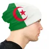 Baskenmützen mit Algerien-Flagge, coole Strickmütze für Damen und Herren, Winter, warme Skullies, Mützen