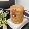 Saglie di spalla Straw Summer Trendy Beach Trendy Hand Wanttan Borse Boemia Boemia Bag Girls Crossbody BlieBlieryeyes