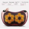 Multifunctional cervical vertebra and waist massager with electric massager for household massage pillow kneading and heating 231227