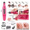 Акриловый комплект для ногтей с Drill и U V Light Full Nail Kit Set Professional Starter Kit для начинающих акрил со всем 231227