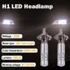 Nieuwe 2 Stuks H1 Led Koplamp Lamp 6000K 100W Hoge Dimlicht Wit Koplamp Auto Lampen Suv Auto mist Rijden Vrachtwagen Licht