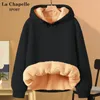 Herbst und Winter Mode Trend Lamm Wolle Hoodie Männer Casual Lose Bequeme Dicke Warme Hohe Qualität Große Größe Mantel 231226