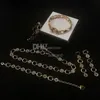 Retro złote kolczyki Bracelet Bransoletki Zestawy Zestawy z pudełkiem podarunkowym luksusowe biżuterię Złote naszyjnik zestawy bransoletki