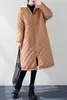 Women's Trench Coats Long Jacket Women For Winter Versatile Warmth Loose Fit Large Size Hooded Windproof Coat Ladies Casual Outerwear C070