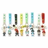 anime keychain soft pvc 3d rubber key chain key -keychain gift for childs