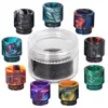 810 Long Mouth Resin Drip Tips Acessórios para fumar Bocal para Ego 810 Thread Cigarette Holder RDA RBA Vapor Tank Atomizadores Driptips Boca Piece