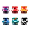 Résine époxy à large alésage 810 Drip Tips Support d'accessoires pour fumer TFV8 TFV12 Embouchure de vapeur en peau de serpent pour 810 fils TFV 8 12 Big Baby Smok Sub Ohm Atomiseurs de réservoir