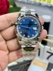 Relógio da mais alta qualidade da CLEAN Factory m126334 41mm Relógios masculinos mecânicos automáticos Mostrador azul 3235 Movimento 904L Sapphire Night Glow Data de mergulho Relógios de pulso-73