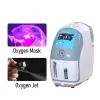 Nouveau 3 en 1 Led dôme 7 couleurs visage oxygénothérapie masque dôme O2toderm Oxgen Spray Jet Peel oxygène Machine faciale