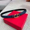 Concepteur de luxe à aiguille à aiguille concepteurs de boucle ceintures classiques couleurs solides en or les ceintures pour femmes 6 couleurs largeur 2 5 cm taille 95-1232Z