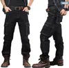 Jeans pour hommes hommes lâche droite cargo pantalon décontracté coton baggy salopette hommes mode saisons bas grande taille vêtements