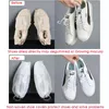 100Pcs Non Woven Shoe Dust Covers Dustproof Drawstring Clear Storage Bag Travel Pouch Bags Home Organization 231227