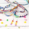 4655pcs per perle fai -da -te kit di braccialetti per la collana giocattoli manuali per le ragazze giochi perle fatti per bambini materiale regalo elastico bambini elastici 231227