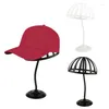 Hangers 1PCS Hat Holder Plastic 30cm Freestanding Wigs Cap Storage Display Rack Dryer Stand Organizer For Shop Home