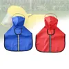 Vêtements pour chiens élégant anti-rayures couverture complète du corps bord couche à capuche cape réfléchissante large imperméable pour animaux de compagnie pour l'extérieur