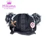 Mikumn japonais Harajuku Y2k mignon ours oreille chapeau filles Vintage lavé Denim béret chapeaux boina mujer Chic Streetwear 231226