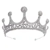 Wit mooi Prinses Hoofddeksels Chique Bruidstiara's Accessoires Prachtige Kristallen Parels Bruiloft Tiara's en Kronen 12105246C