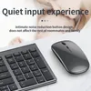 Slim Rechargeable Bluetooth Keyboard and Mouse Set for Laptop Computer 2.4G USB Wireless Combo