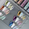 6Color Morandi Aurora Liquid Magic Mirror Powder Powder Powder Mirror Effet Chrome Fairy Liquid Powder Nail Art Decoration 231227