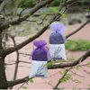 75 pcs Empty Closet Drawers Floral Printing Fragrance Pouch Sachets Bag for Relaxing Sleeping Dark Purple 231226