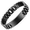 Link pulseiras moda saudável masculino aço inoxidável casal pulseiras de relógio acessórios titânio presentes atacado