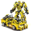 Compatible with LEGO Building Blocks, Transforming Into A Heavenly King Kong Assembly Robot, Challenging Puzzle Toy, Boy Mecha Gift