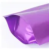 8x12cm Zipper Top Mylar Bag Reclosable Aluminum Foil Zip Lock Package Food Sample Bags Scjom Xflww