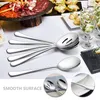 Set di stoviglie Set di forchetta e cucchiaio Fornitura di utensili da cucina Stoviglie Posate per la casa Dessert Acciaio inossidabile