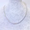 14k echt goud fijne sieraden 4mm 16" 18" 20" 22" 24" 26" 28" Gra gecertificeerde d kleur Vvs Moissanite tennisketting