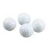 인쇄 2 레이어 골프 공 운전 범위에서 100pcs 사용자 정의 흰색 더블 피스 연습 골프 공 231227
