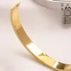 Designer -Schraubenarmband Mode Luxusschmuck Armbänder 18K Roségold Silber Titanstahl Diamant Armreifen Nagelarmbänder