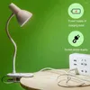 Table Lamps Practical One-key Start LED Reading Lamp Wide Lighting Angle Clip Type Desk Bedside Light Eye Protection