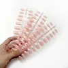 240 pièces Tips français naturels faux ongles 12 tailles Amande Press sur des ongles faux en vrac pour le système d'extension des ongles Accessoires d'été 231227