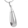 Anhänger Halsketten KSJ8397 Mini Teardrop Männer Frauen Halskette Hollot Herz Schneiden Design Memorial Urne Asche Halter Andenken Einäscherung Schmuck