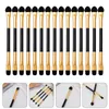 Makeup Brushes 15 PCS Eye Shadow Brush Women Disponibla Applicator Eyes Plastic Stick Miss Foam Sponge