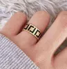 C63U Fashion Letter Ring Bague for Woman Simple Personality Party Wedding Lovers Presentförlovningsringar smycken NRJ8790359