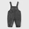 Arrival Children Clothes Baby Girls Boys Overalls Solid Brief Style Toddler Denim Overol Jumpsuits 231227