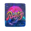 Customization runty gelato holographic mylar bag stand up pouch resealable zipper plastic lemon cherry package Pmhsk Rwdvd