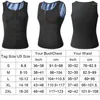 Men's Body Shapers Men Shaper Sauna Vest Waist Trainer Sweat Shirt Corset Top Abdomen Shapewear Belly Fat Burn Fitness Slimming Belt