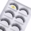 28 styles 10/30/50 boîtes 5 paires 3D vison naturel Faux Cils maquillage Faux Cils Faux Cils maquillage outils de beauté en gros 231227