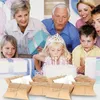 20.10.30 кусочки Kraft Paper Pillow Candy Box упаковка вечеринка по случаю вечеринки по случаю дня рождения свадебный подарочный пакет Diy Box Accessories 231227