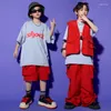 Abbigliamento da palcoscenico Costumi Hip Hop per bambini Giacca jazz T-shirt Pantaloni Abbigliamento da ballo Abiti da ballo per ragazze Ragazzi Abiti hiphop