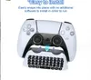 Game Controllers S Ps5 Controller Bluetooth Wireless Keyboard External Chat Voice Drop Delivery Otazo