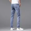 Herren Jeans Designer Marke Denim Herren Slim Fit kleine gerade Röhre 2023 Frühjahr/Sommer neue Herren elastische Slim Fit lässige Herrenhose B1AK