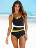 Porter Seashy One Piece Striped Swimsuit Femmes Classic Plus Size Swimwear Minming Push Up Bathing Fissure Summer Swimming Beachwear S ~ xxl