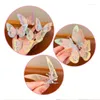 Hair Accessories TwinkLei Lovely Butterfly Clips For Girls Korean Sweet Children Hairpins Embroidery Fairy Barrettes Cute