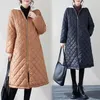 Women's Trench Coats Long Jacket Women For Winter Versatile Warmth Loose Fit Large Size Hooded Windproof Coat Ladies Casual Outerwear C070