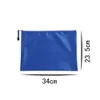 Groothandel 11 kleuren waterdichte tas met rits A4 canvas potloodzakken Bestandszak Pure kleur multifunctionele briefpapier tas Bolsa De Papeleria Briefpapier Tas